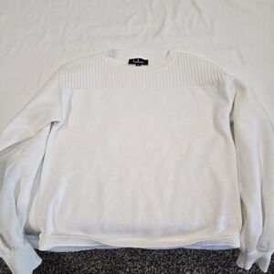 Lulu's White Sweater
